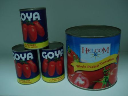 pomidory całe wersja   0,400 g     2650.g  puszka
